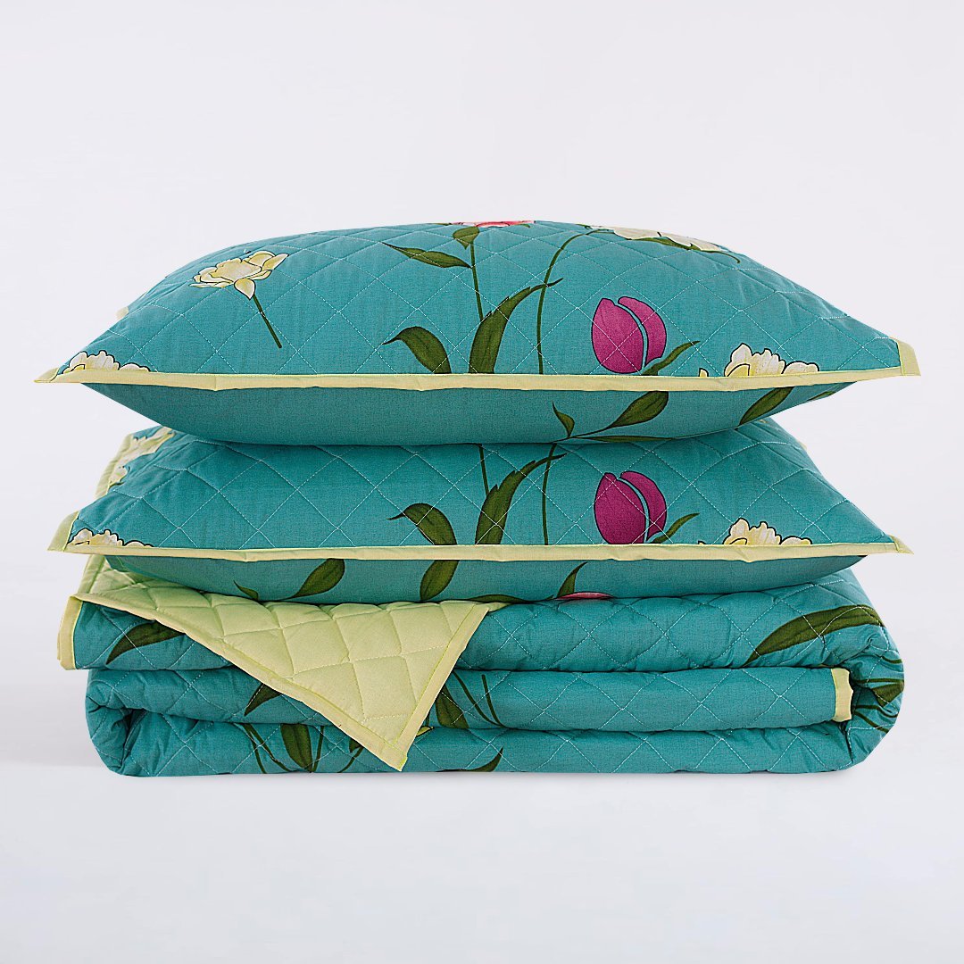 Spring Charm - Summer Comforter Set 3 Pcs - Lotus