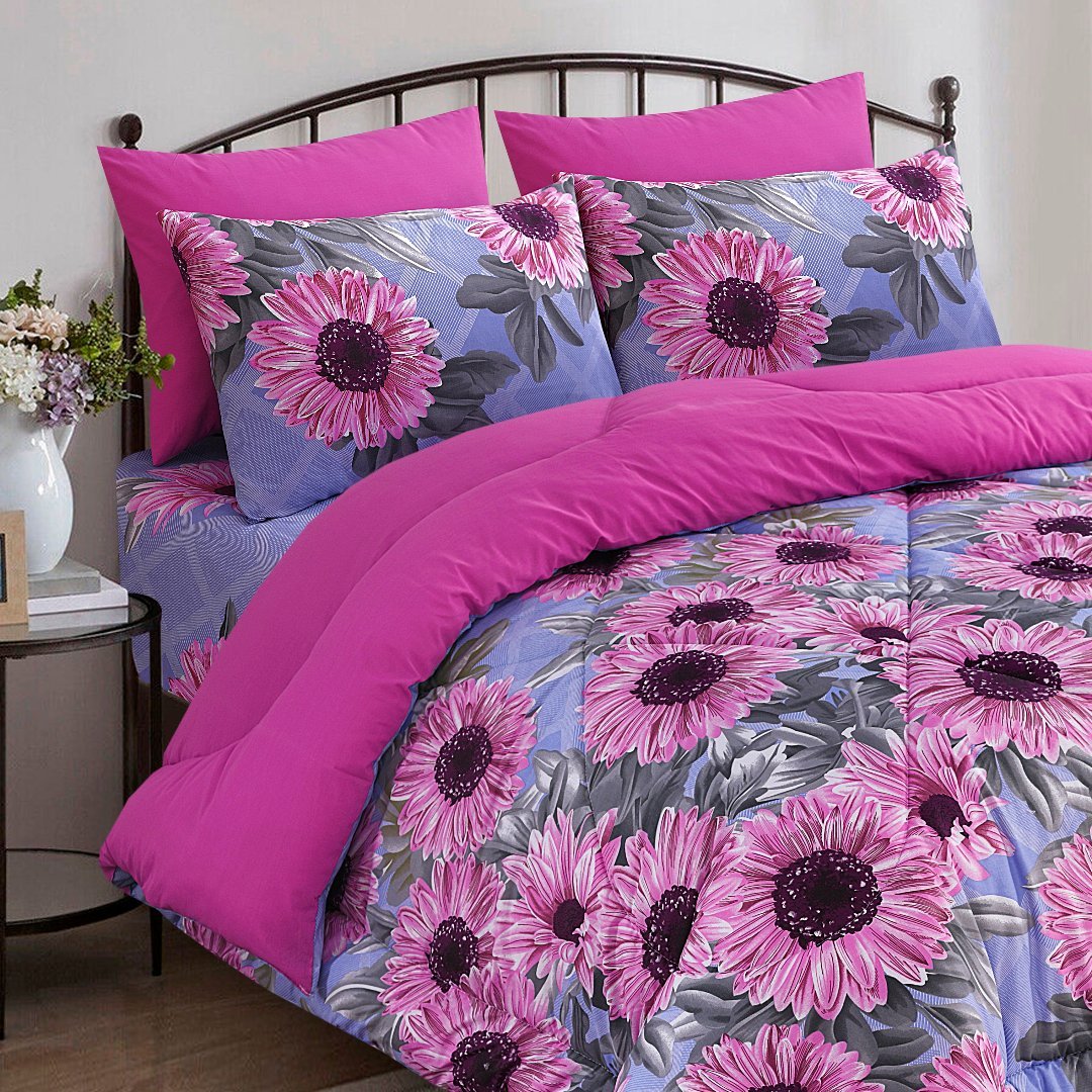 Sunshine Petals - Duvet Cover Set 3 Pcs - Lotus