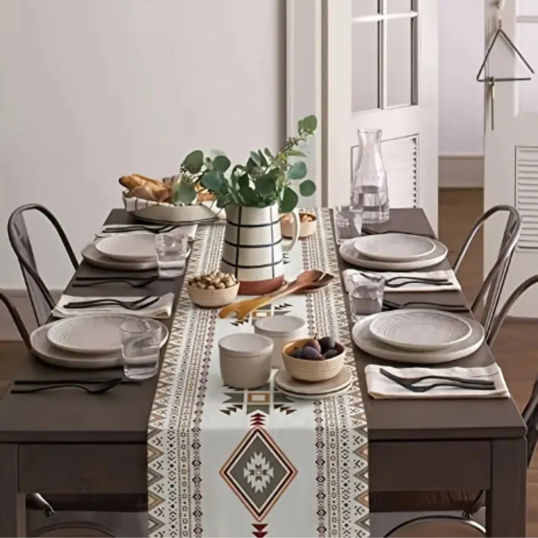 Tribal Essence Table Runner - Lotus