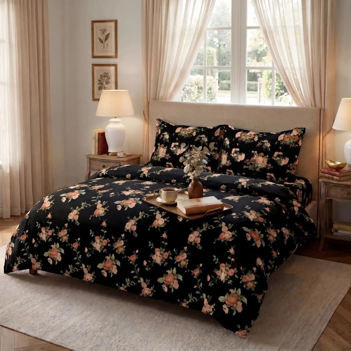 Ultra Soft Bed Sheet Set – Aurora, King Size, 3 Pc - Lotus