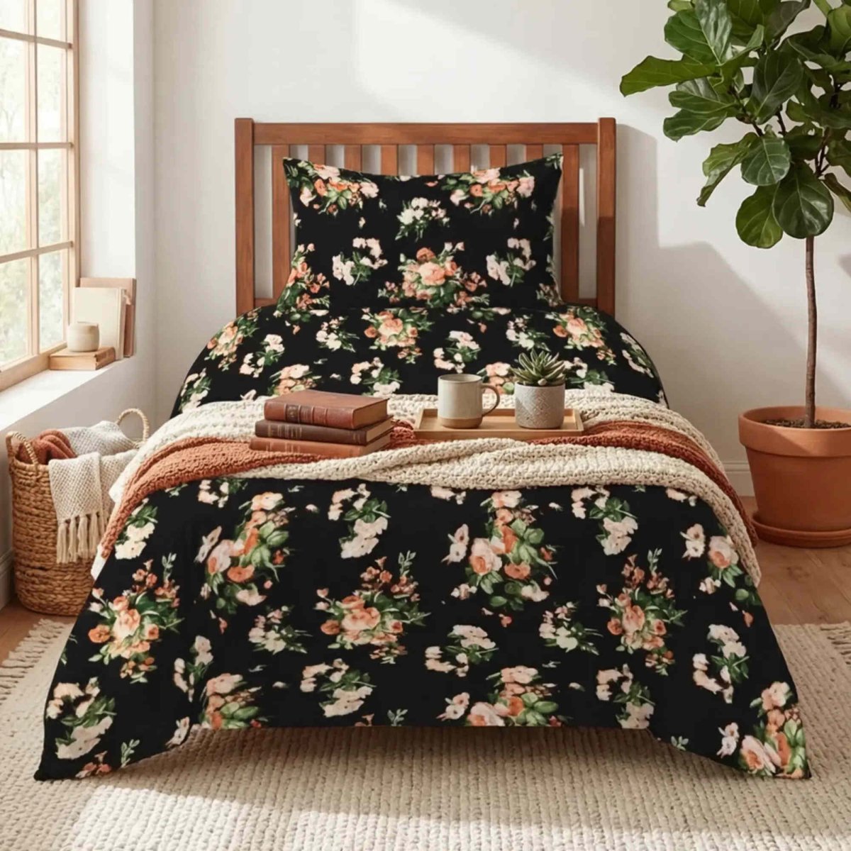 Ultra Soft Bed Sheet Set – Aurora, Single Size, 2 Pc - Lotus