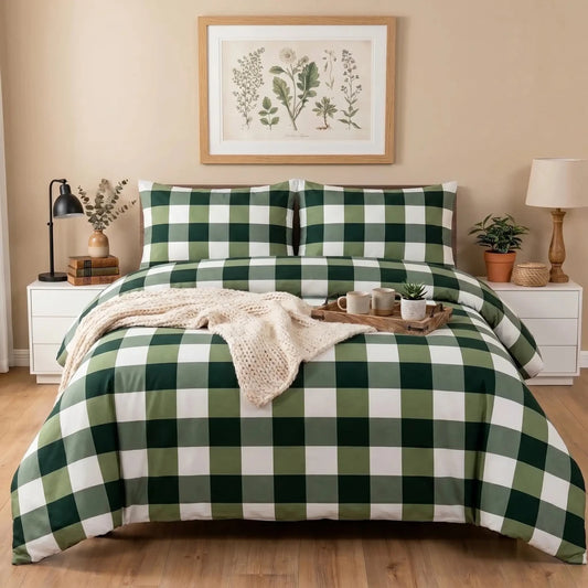 Ultra Soft Bed Sheet Set – Buffalo, King Size, 3 Pc - Lotus