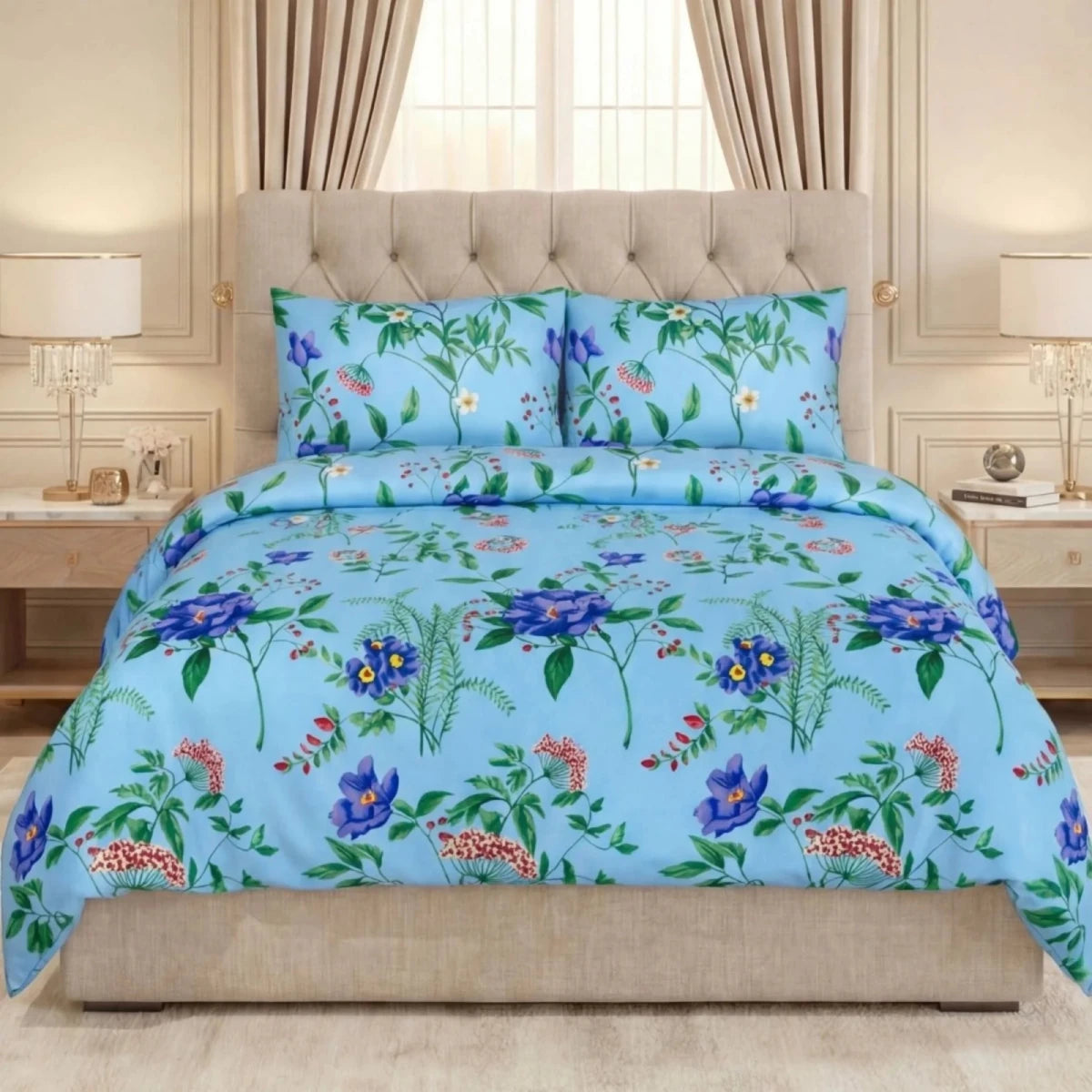 Ultra Soft Bed Sheet Set – Haven, King Size, 3 Pc - Lotus