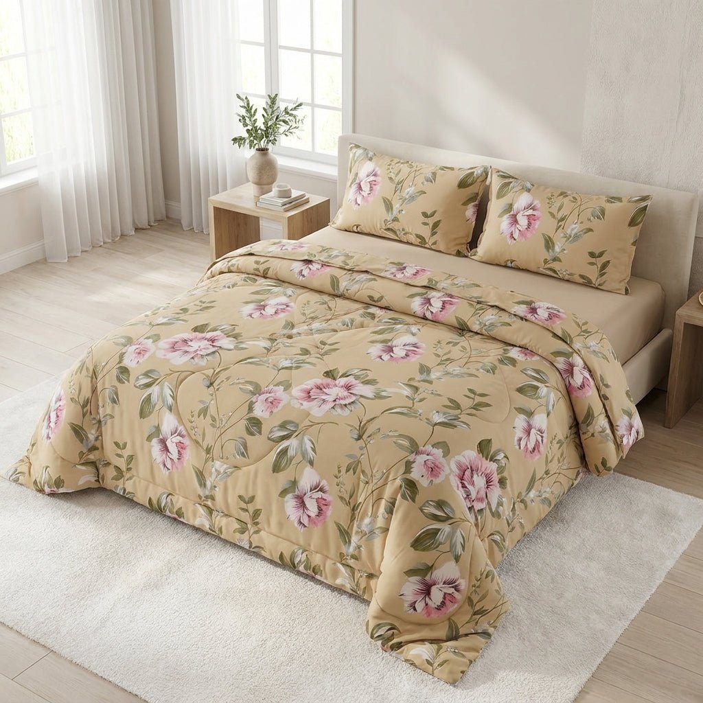 Ultra Soft Bed Sheet Set – Meadow, King Size, 3 Pc - Lotus