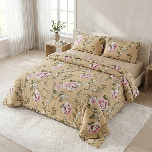 Ultra Soft Bed Sheet Set – Meadow, King Size, 3 Pc - Lotus