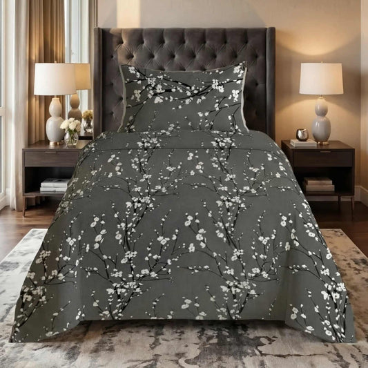 Ultra Soft Bed Sheet Set – Sakura, Single Size, 2 Pc - Lotus