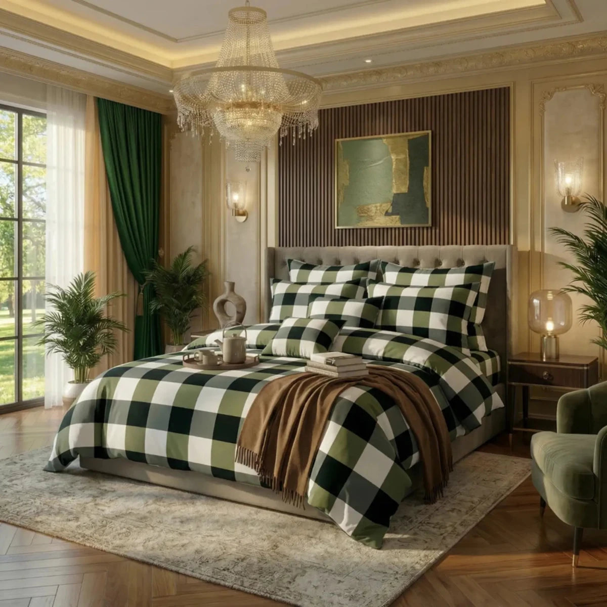 Ultra Soft Duvet Cover Set – Buffalo, King Size, 6 Pc - Lotus