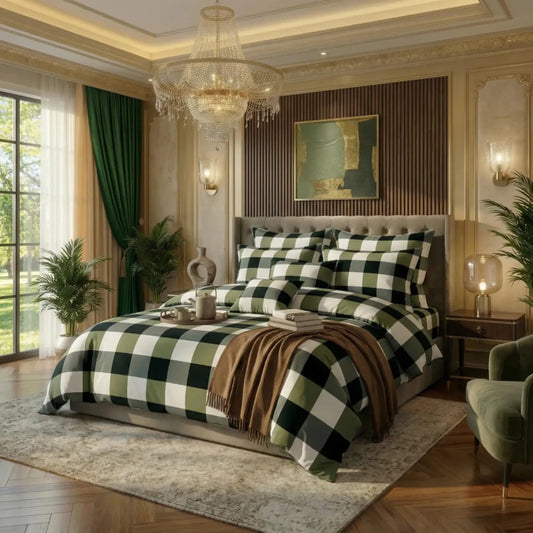 Ultra Soft Duvet Cover Set – Buffalo, King Size, 6 Pc - Lotus