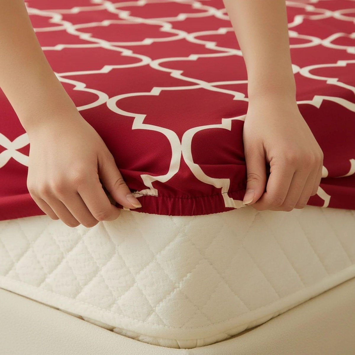 Ultra Soft Fitted Sheet Set – Apex, King Size, 3 Pc - Lotus