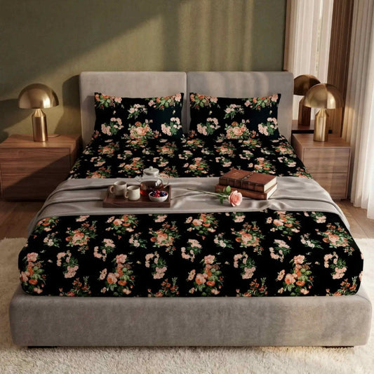 Ultra Soft Fitted Sheet Set – Aurora, King Size, 3 Pc - Lotus