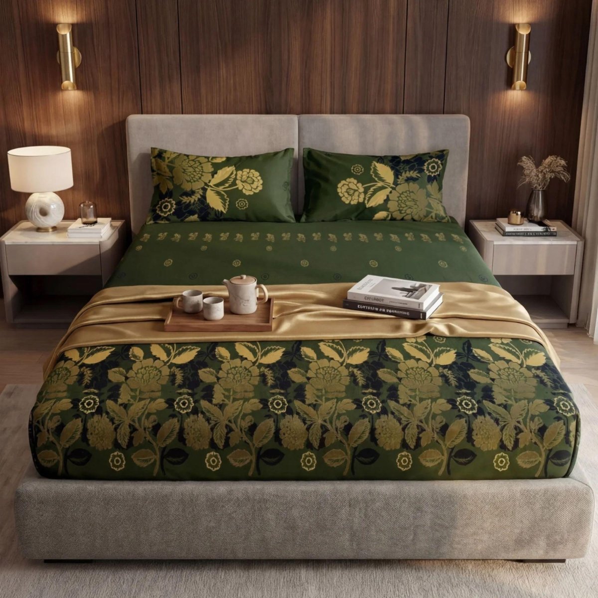 Ultra Soft Fitted Sheet Set – Lush, King Size, 3 Pc - Lotus