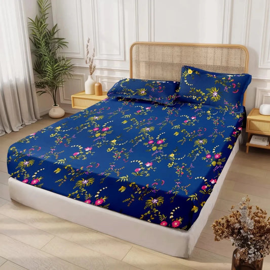 Ultra Soft Fitted Sheet Set – Tossed, King Size, 3 Pc - Lotus