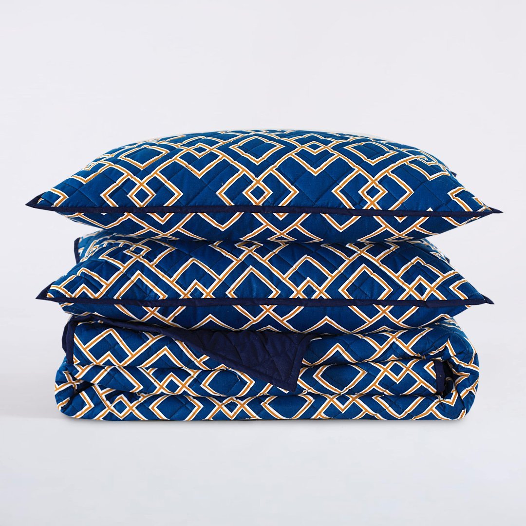 Vector seamless - Summer Comforter Set 3 Pcs - Lotus