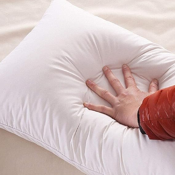 White Filled Pillow - 40127 - Lotus