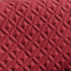 Ultrasonic Microfiber Sofa Cover Maroon-RFS