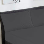 Fitted Sheet Set Gray King -30251 RFS