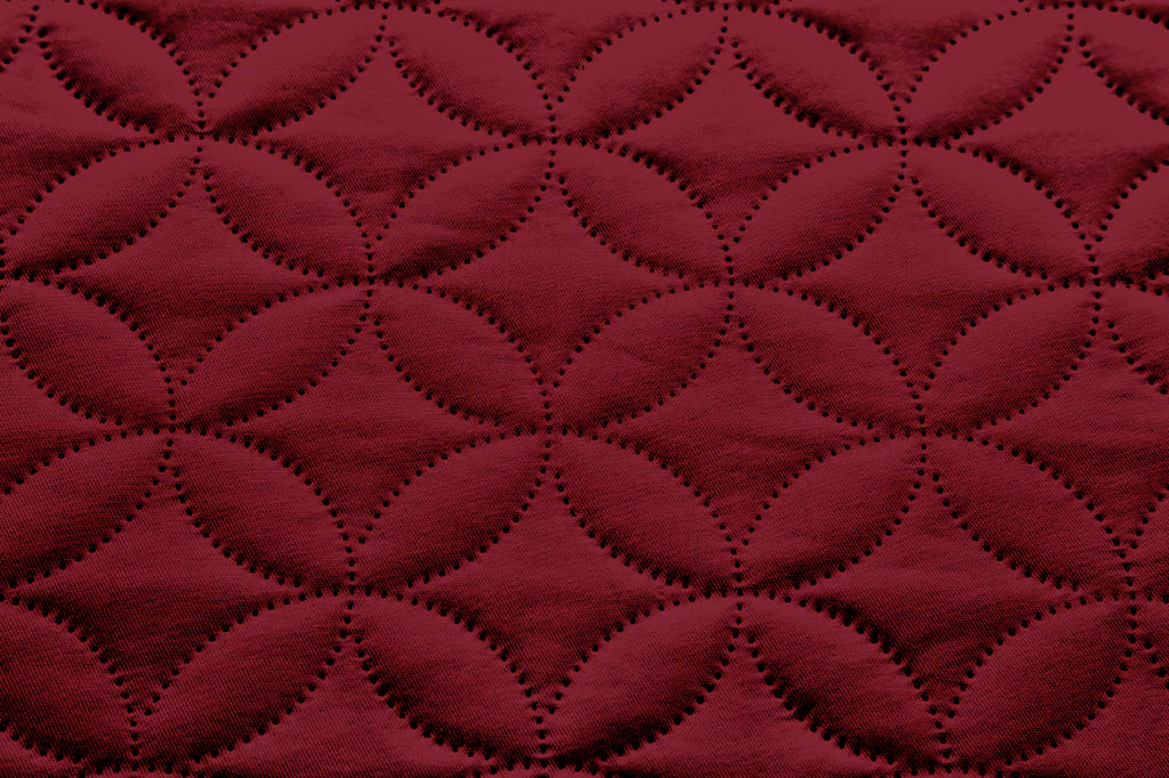 Maroon - Waterproof Mattress Protector