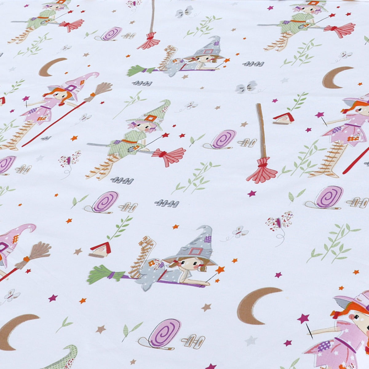 Cartoon Character Bed Sheet Fairy Garden Single-30160