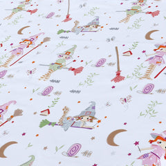 Cartoon Character Bed Sheet Fairy Garden Single-30160