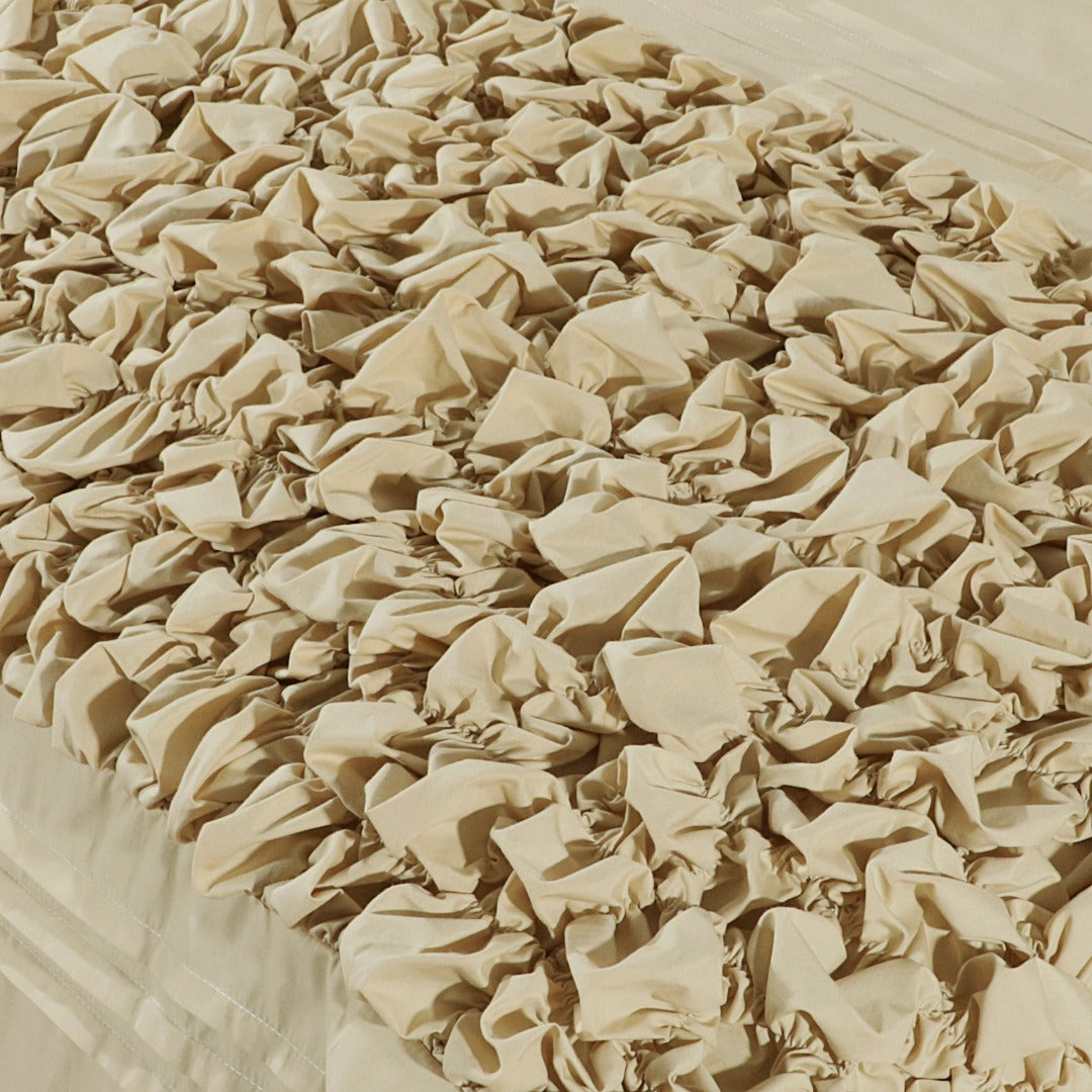 Roly-Poly Duvet Cover 8 Pcs Set Beige-40198 RFS