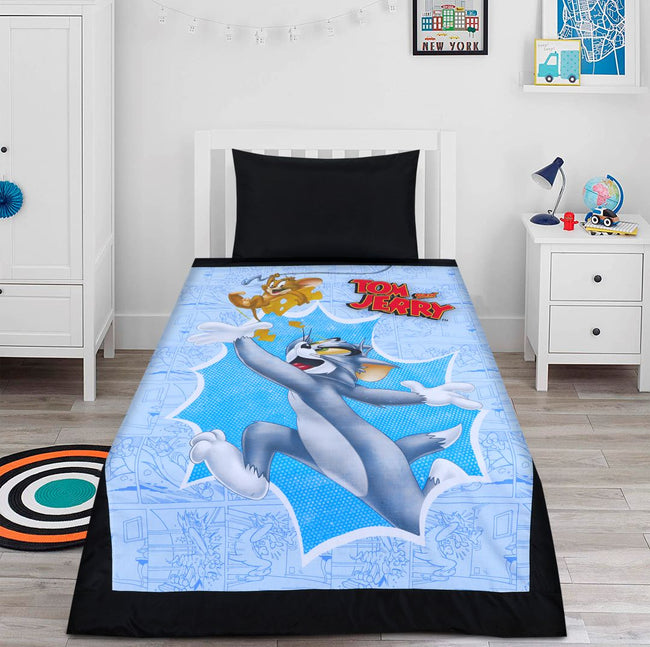 Cartoon Character Bed Sheet Tee & Jay Single-30183 Hover Image