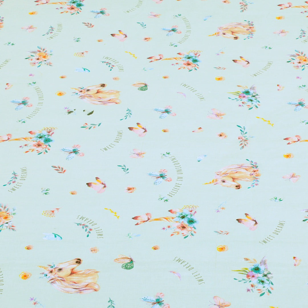 Cartoon Character Bed Sheet Sweet Dreams King-30172