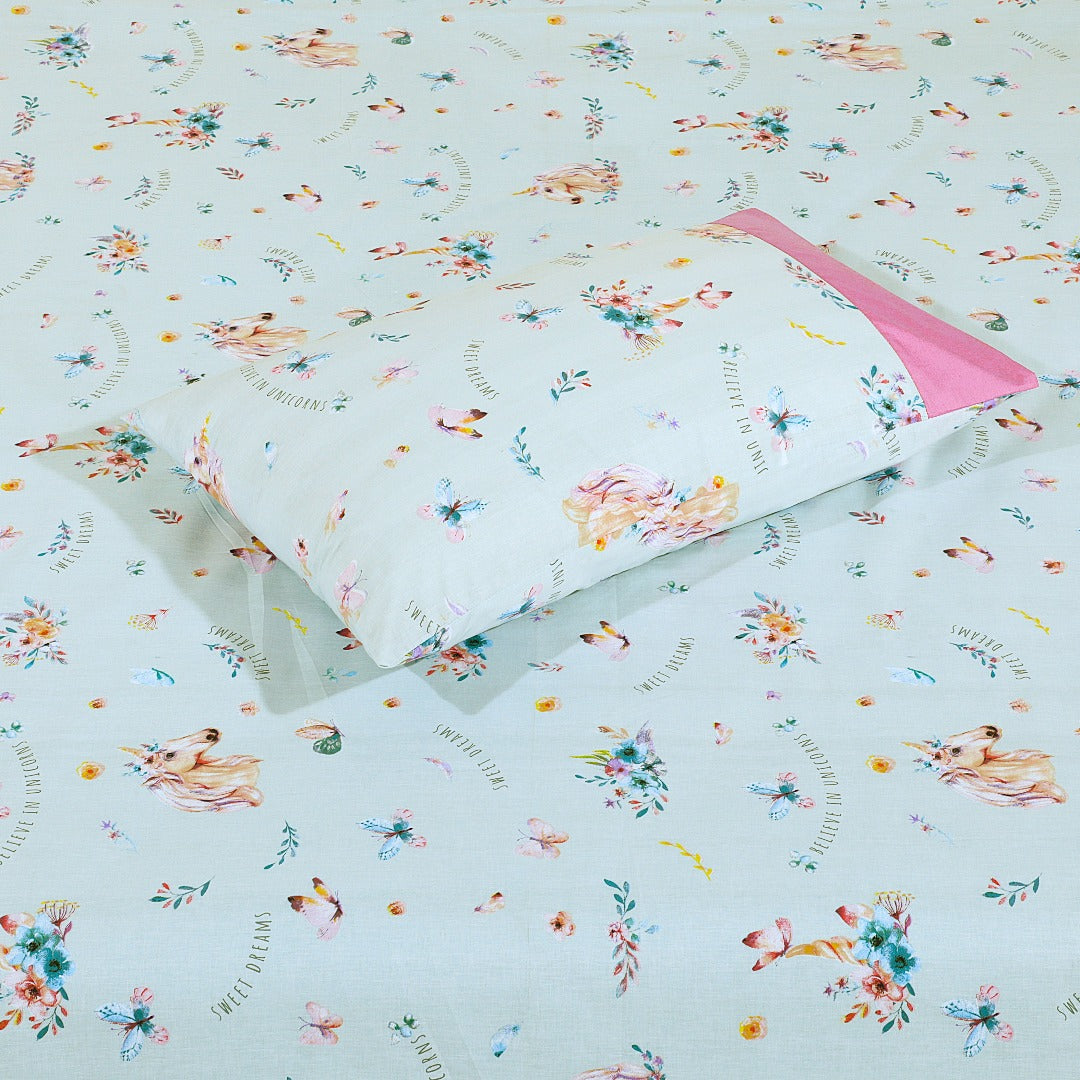 Cartoon Character Bed Sheet Sweet Dreams King-30172