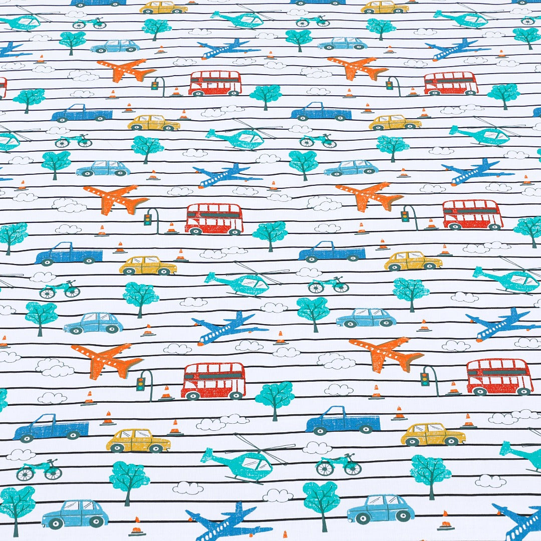 Cartoon Character Bed Sheet Tuck Single-30186