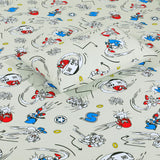 Cartoon Character Fitted Sheet Soonic Single-30175
