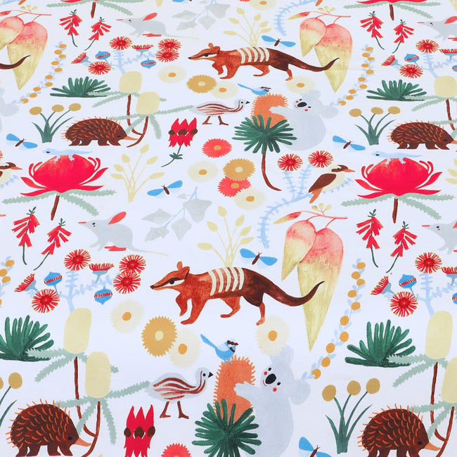 Cartoon Character Fitted Sheet Mushroom City Single-30193 Main Image