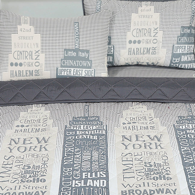 Cartoon Character Summer Comforter Mid Town-30198 Main Image