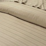 Cotton Sateen Quilt Cover Set 8 Pcs Stripes Boulder-40142