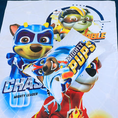 Cartoon Character Bed Sheet Puppy Single-30139