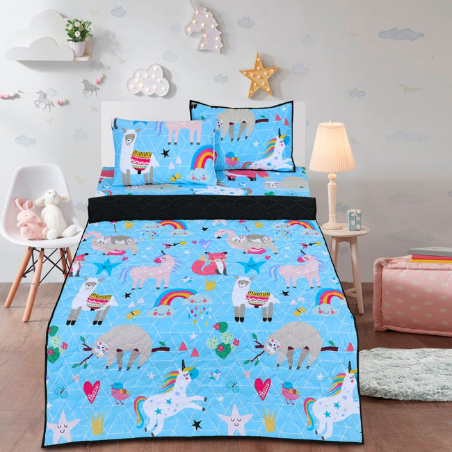 Cartoon Character Summer Comforter Animal Rainbow-30174 Hover Image