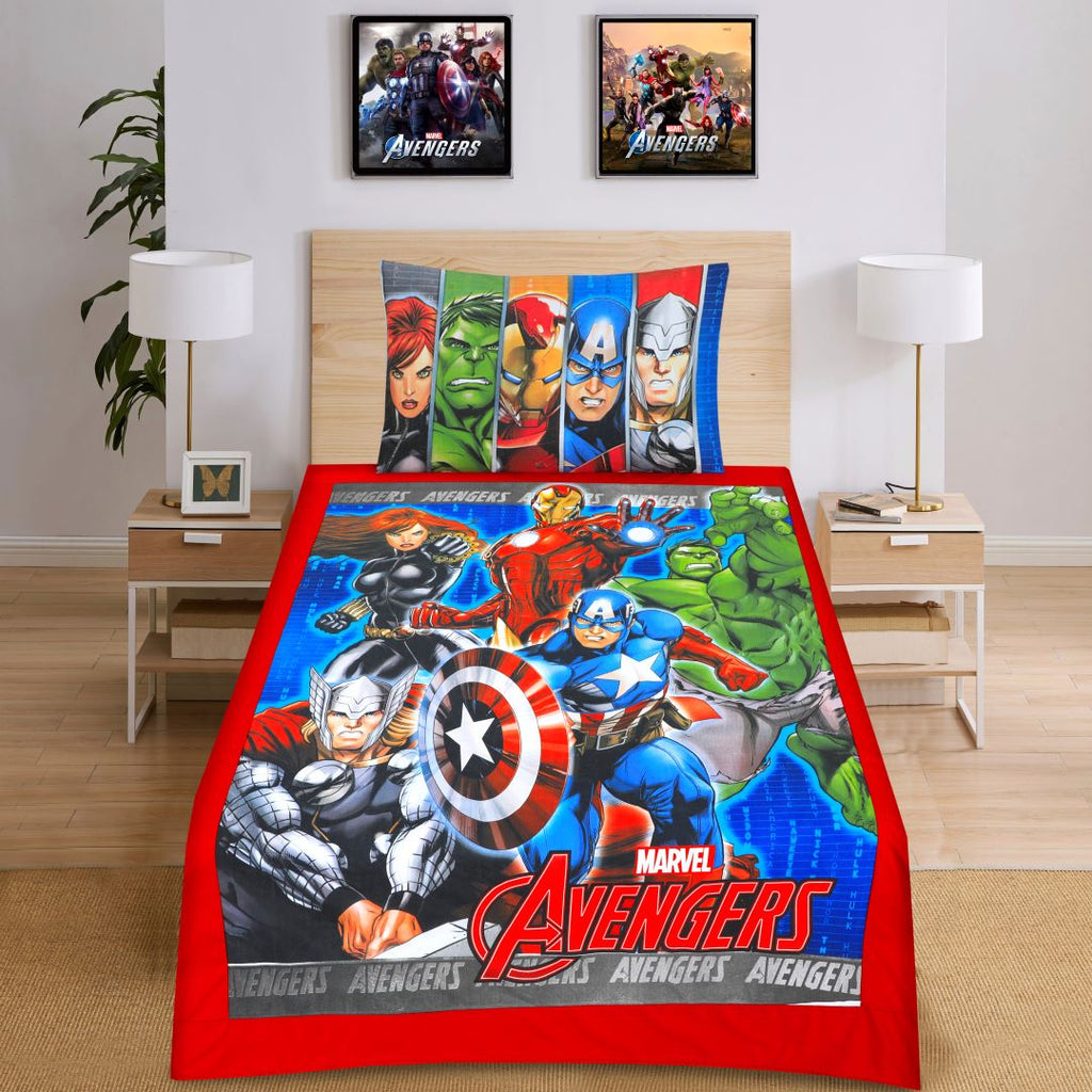 Cartoon Character Bed Sheet Revenger-30190