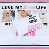 Cartoon Character Bed Sheet Barbie Life-30189