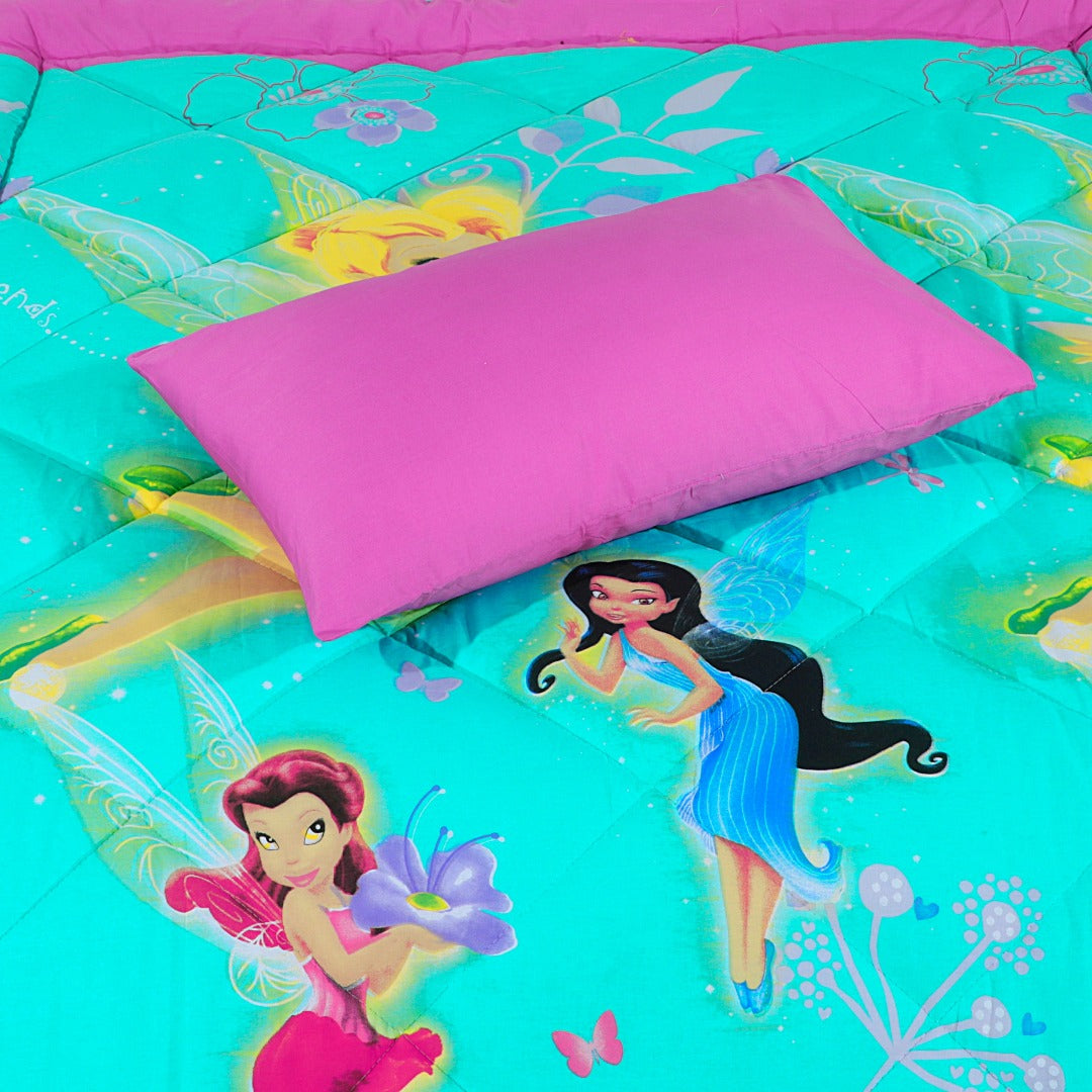 Cartoon Character Bed Sheet Fairy Friends Single-30159