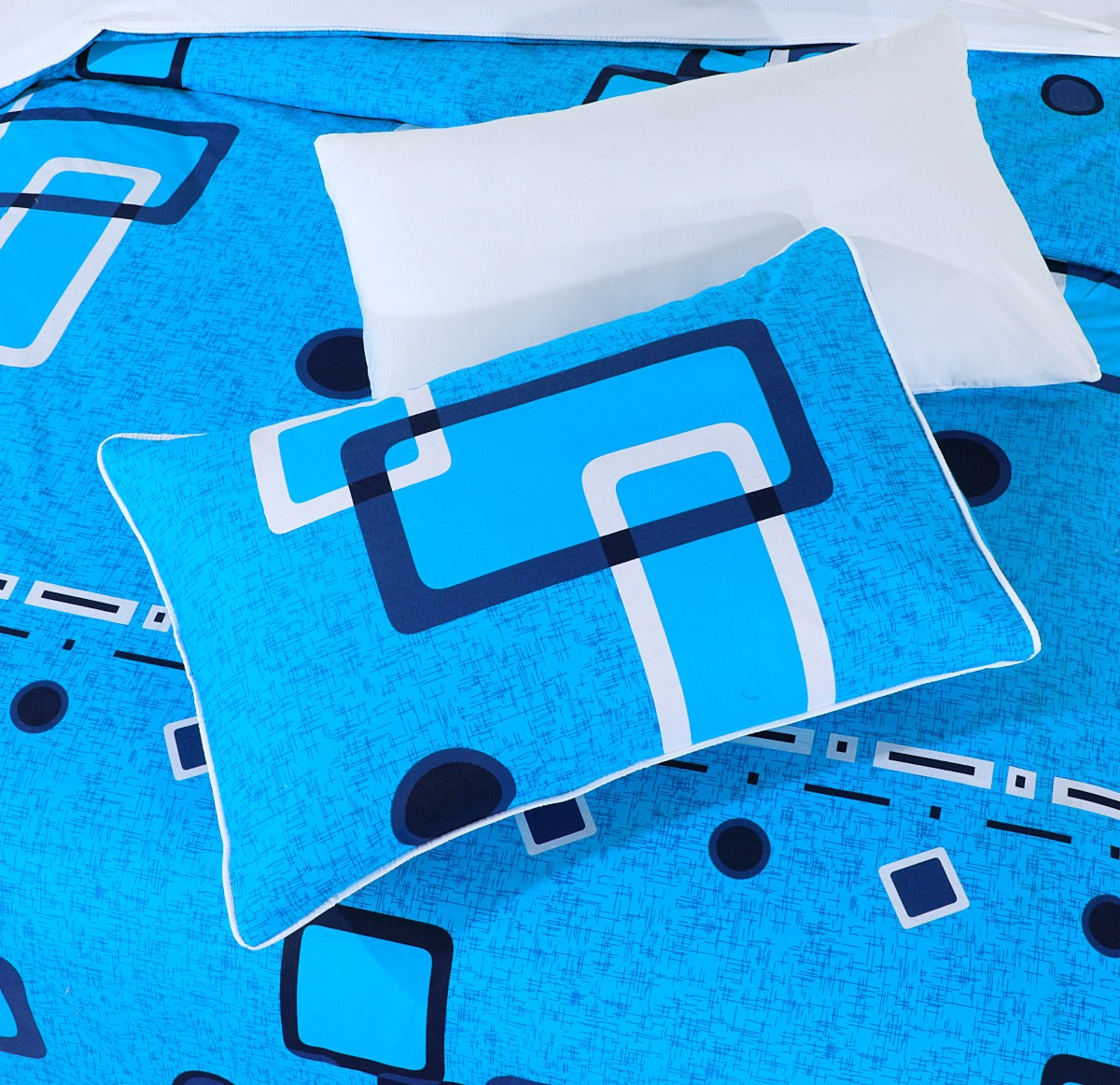 Quilt Cover Set Geometric Square-30143