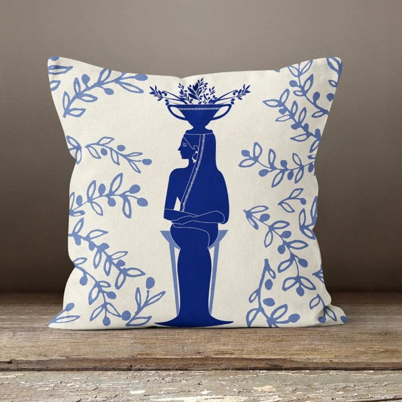 Mediterranean Style Cushion Covers (Pack of 4)-CC-85