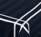 Cotton Sateen Bed Sheet Navy-40101