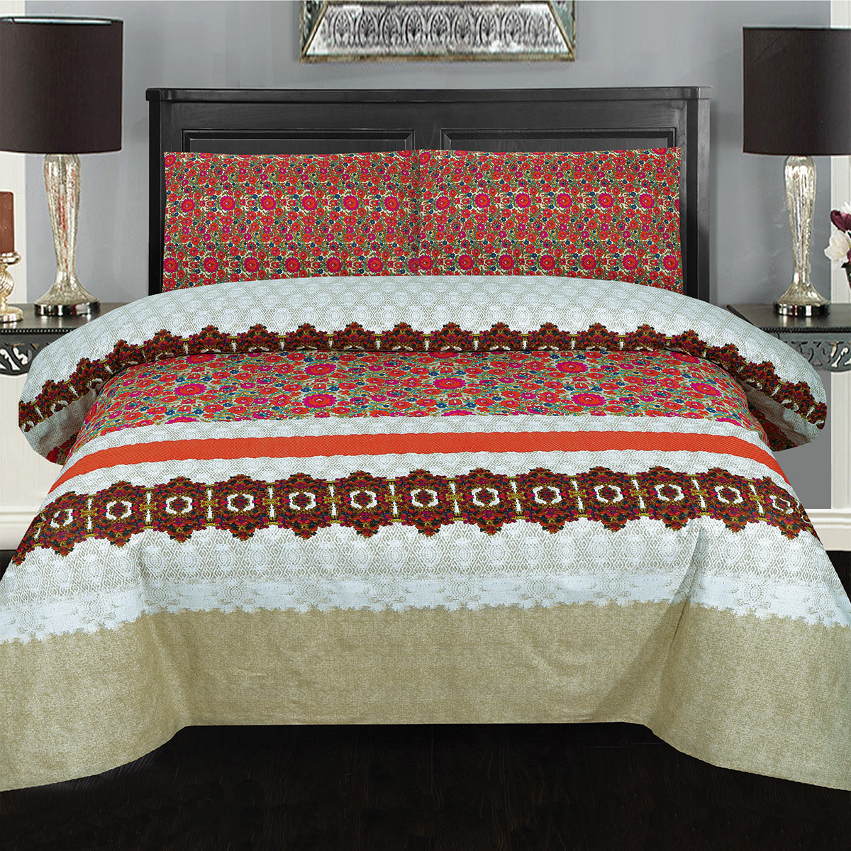 Bed Sheet Set PC Single D-840