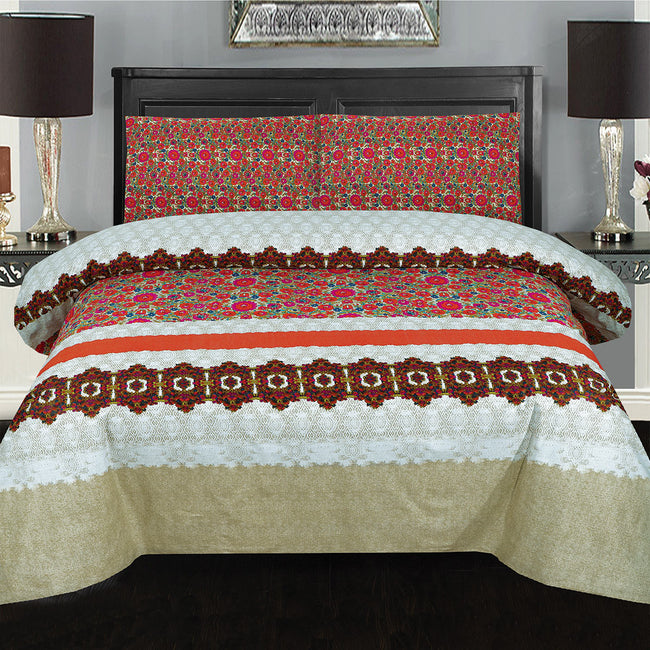 Bed Sheet Set PC Single D-840 Hover Image