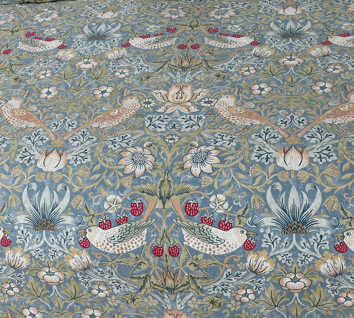 Cotton Percale Bed Sheet Sparrow king-30109
