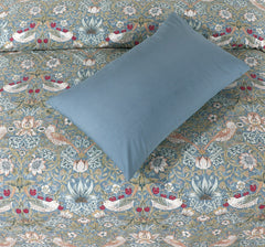 Cotton Percale Bed Sheet Sparrow king-30109