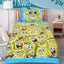 Cartoon Character Bed Sheet SpongBob Single-30182