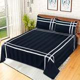 Cotton Sateen Bed Sheet Navy-40101
