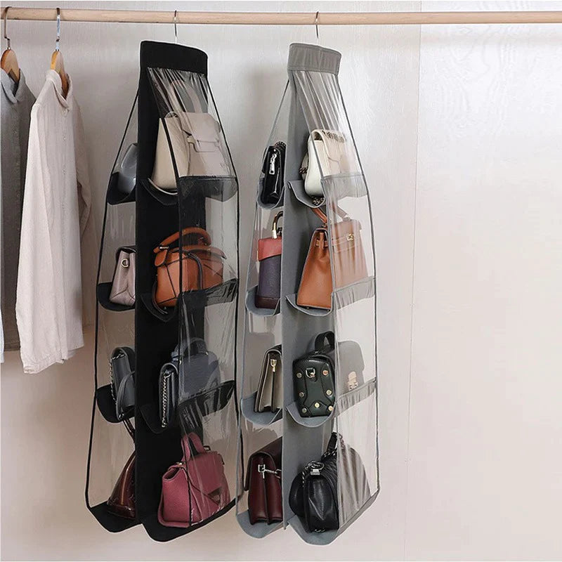 IW: 15 Ideas for Organizing Accessories | Handbag storage, Closet  organization diy, Purse organization