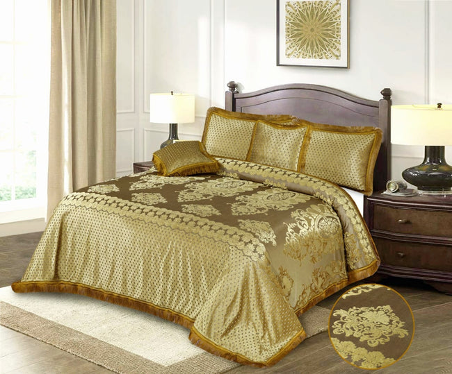 Pure Palachi Bed Sheet Granola King-10798 OS Hover Image