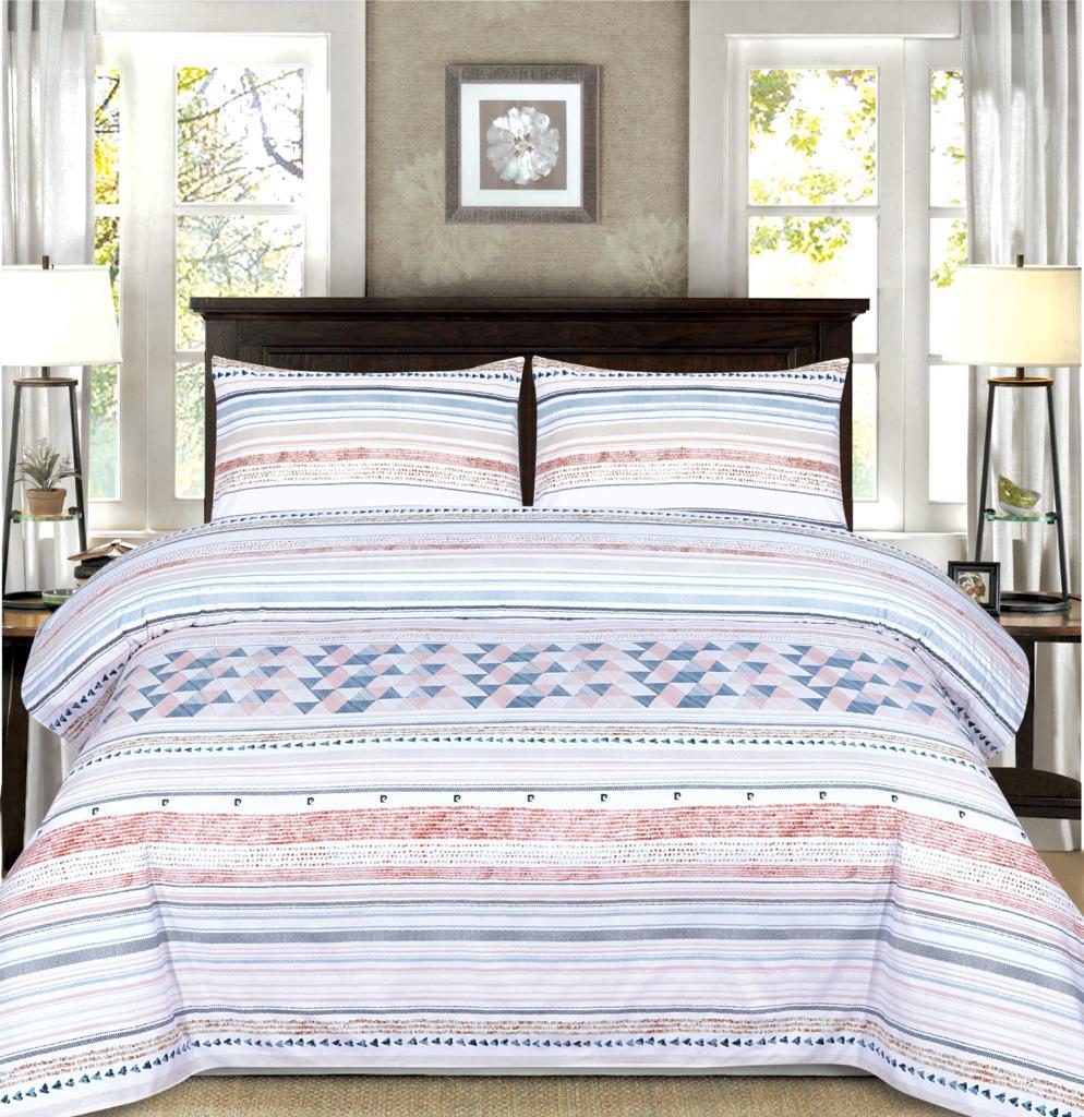 Micro Fiber Bed Sheet Wool Print Single-30234