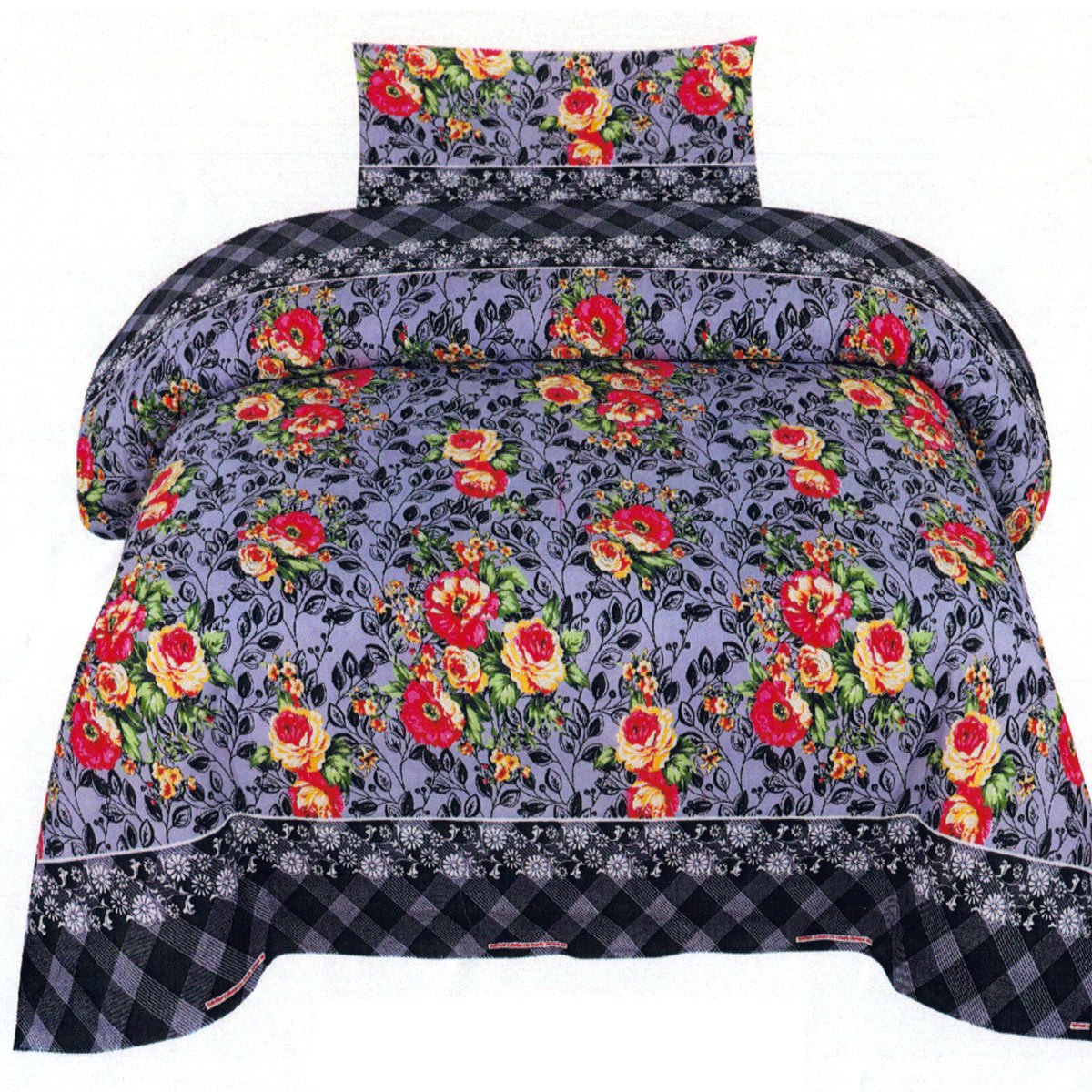 Bed Sheet Set CCS Single D - 968 - Lotus